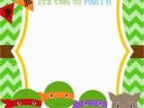 Ninja Turtle Birthday Invites Free Printable Ninja Turtle Birthday Party Invitations