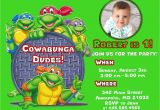 Ninja Turtles Birthday Invites Free Printable Ninja Turtle Birthday Party Invitations