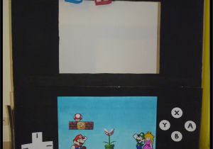 Nintendo Ds Birthday Party Invitations Ds Mario Party Nintendo Super Mario Gender Reveal