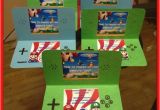 Nintendo Ds Birthday Party Invitations Nintendo Ds Invitations I Made for My sons Super Mario