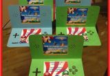 Nintendo Ds Birthday Party Invitations Nintendo Ds Invitations I Made for My sons Super Mario