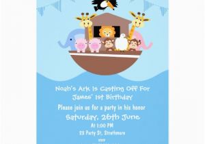Noah S Ark Birthday Invitations Vintage Birthday Cards Invitations Zazzle Co Uk