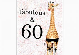 Not On the High Street 60th Birthday Gifts for Him 60th Birthday Card Fabulous 60 for Her Limalima Co Uk