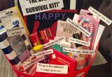 Novelty 40th Birthday Gifts for Him 40th Birthday Survival Kit for A Woman Most Things From