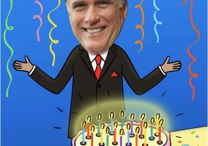 Obama Birthday Cards Coming to A Birthday Party Near You Obama Vs Romney