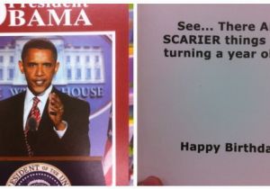 Obama Happy Birthday Card Duane Reade S Progressively More Scary Obama Birthday Cards