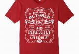 October Birthday Gifts for Him Mens Legend October 1967 Vintage Gift Ideas 50th Birthday