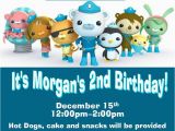 Octonauts Birthday Invites 12 Printed Octonauts Birthday Invitations by