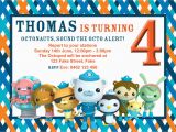 Octonauts Birthday Invites Customised Octonauts Birthday Invitation by Artworkbyanti