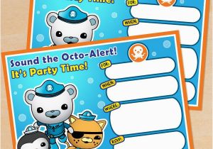 Octonauts Birthday Invites Free Octonauts Party Printables Little Wish Parties