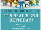 Octonauts Birthday Invites Octonauts Birthday Invitations Invitation Librarry