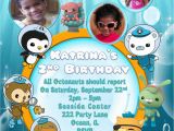 Octonauts Birthday Invites Octonauts Birthday Invitations