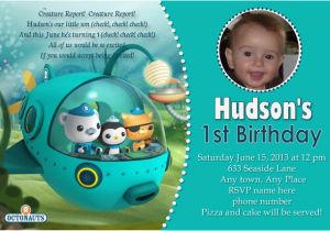 Octonauts Birthday Invites Octonauts Birthday Invitations Template Budget Template Free