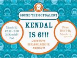 Octonauts Birthday Invites Octonauts Birthday Party Decorations Ideas Diy Party