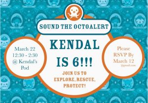 Octonauts Birthday Invites Octonauts Birthday Party Decorations Ideas Diy Party