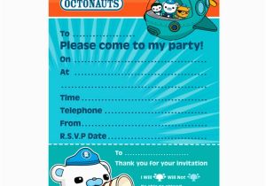 Octonauts Birthday Invites Octonauts Invitations This Party Started