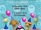 Octonauts Birthday Party Invitations Items Similar to Girls Octonauts Invite Girls Birthday