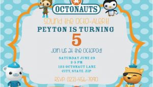 Octonauts Birthday Party Invitations Octonauts Birthday Party Invitations Cimvitation