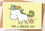 Odd Birthday Cards Unicorn Card Funny Birthday Card Unicorn Birthday Card