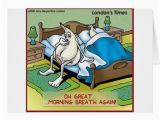 Offbeat Birthday Cards Morning Garlic Breath Funny Offbeat Cartoon Gifts Greeting