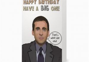 Office Birthday Card Michael Scott the Office Tv Show Birthday by