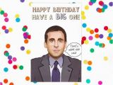 Office Birthday Card Michael Scott the Office Tv Show Birthday Card Dwight
