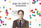 Office Birthday Card the Office Birthday Card Dwight Schrute Michael Scott Jim