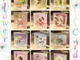 Office Birthday Cards Bulk Free Shipping wholesale Real Flowers Greeting Cards