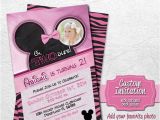Oh toodles Birthday Invitations Minnie Mouse Oh Twodles Oh toodles Birthday by