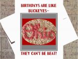 Ohio State Birthday Card Ohio State Card Buckeye Card Funny Birthday Card Osu