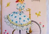 Old Fashioned Birthday Cards Vintage Old Fashioned Birthday Card 1950 39 S