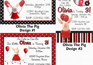 Olivia the Pig Birthday Invitations 1000 Images About Whit 39 S Quot Olivia the Pig Quot Birthday Party
