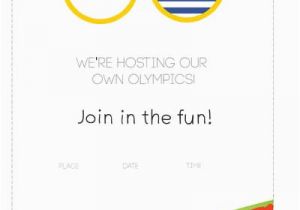 Olympic Birthday Party Invitations Free Olympic Party Invitations and Printables 24 7 Moms