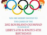 Olympic Birthday Party Invitations Olympic Party Invitation Olympics Birthday Invitation Digial