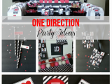 One Direction Birthday Decorations Glamour Avenue Parties the Blog Real Party Feature One