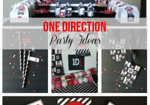 One Direction Birthday Decorations Glamour Avenue Parties the Blog Real Party Feature One