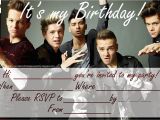 One Direction Birthday Invitations 40th Birthday Ideas One Direction Birthday Invitation