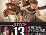 One Direction Birthday Invitations One Direction Birthday Party Ideas Photo 11 Of 29