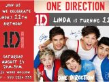 One Direction Birthday Invitations One Direction Party Invitations Cimvitation