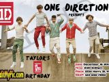 One Direction Birthday Invitations One Direction Printable Birthday Invitation