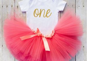 One Year Old Birthday Girl Outfits One Year Old Girl Birthday Outfit Baby Girl First Birthday