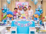 One Year Old Birthday Party Decorations Baby 39 S One Year Old Birthday Celebration Pocoyo theme