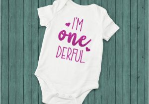Onederful Birthday Girl I 39 M One Derful Onederful First Birthday Outfit 1st