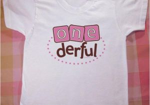 Onederful Birthday Girl Items Similar to Girl 39 S Quot One Derful Quot First Birthday T