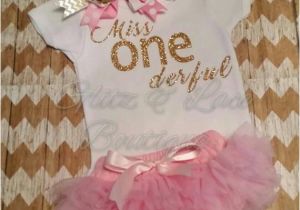 Onederful Birthday Girl Miss Onederful Birthday top First Birthday by