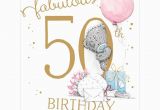 Online 50th Birthday Cards Fabulous 50th Large Me to You Bear Birthday Card A01ls122