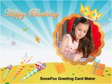 Online Birthday Card Generator Greeting Card Maker Make E Cards with Your Photo