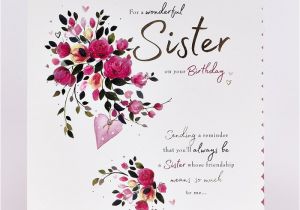 Online Birthday Cards for Sister Platinum Collection Birthday Card Sister Happy Birthday