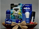 Online Birthday Gifts for Him In Usa Complete Men Grooming Hamper In Jute Tray Gift Send