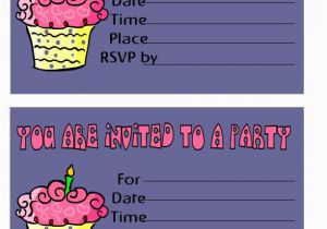 Online Birthday Invitations Printable 26 Best Birthdays Invitation Images On Pinterest
